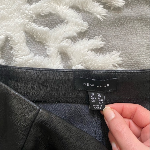 Leather long pencil skirt - Picture 2 of 2